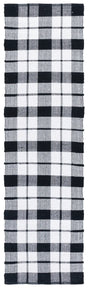 Safavieh Montauk 2'-3" x 8'-0" Rug in Black / Ivory