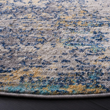 Safavieh Jasper 100 6'-7" x 6'-7" Rug in Grey / Blue