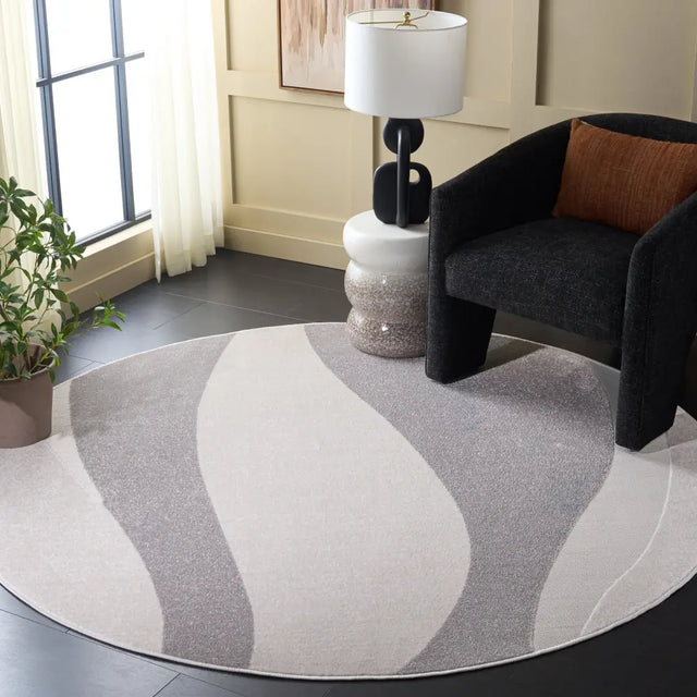Safavieh Stella 6'-7" x 6'-7" Rug in Ivory / Grey