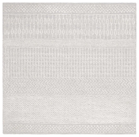 Safavieh Glamour 6'-0" x 6'-0" Rug in Grey / Ivory