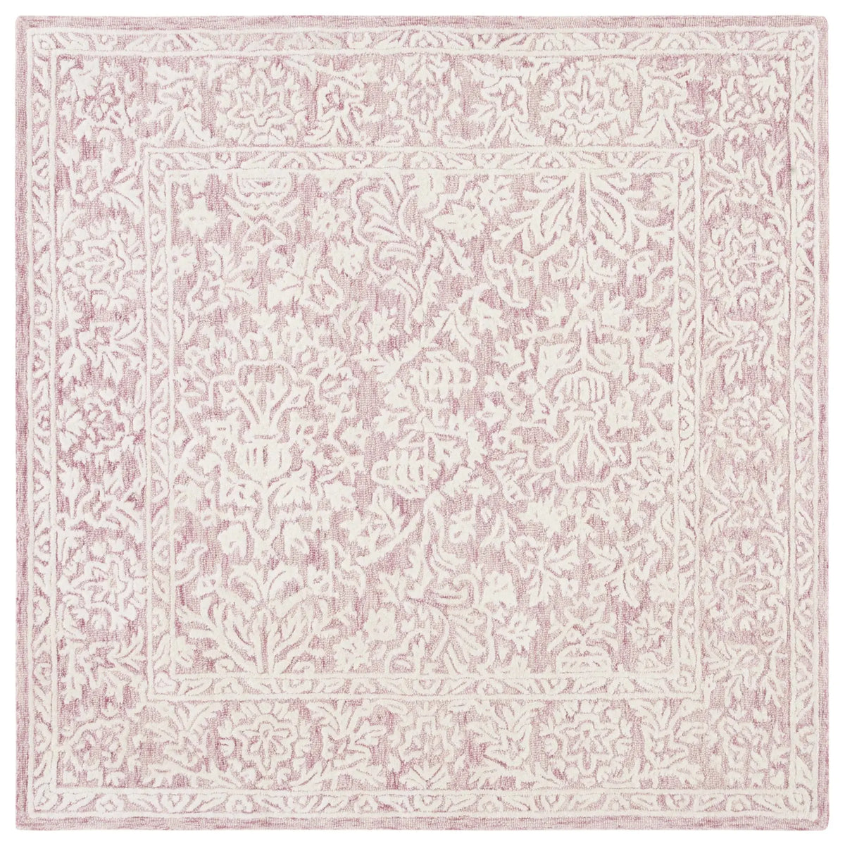 Safavieh Metro 6'-0" x 6'-0" Rug in Pink / Ivory