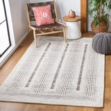 Safavieh Metro 4'-0" x 6'-0" Rug in Red / Ivory