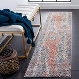 Safavieh Invista 2'-0" x 8'-0" Rug in Navy / Rust
