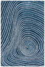 Safavieh Abstract 4'-0" x 6'-0" Rug in Blue / Ivory