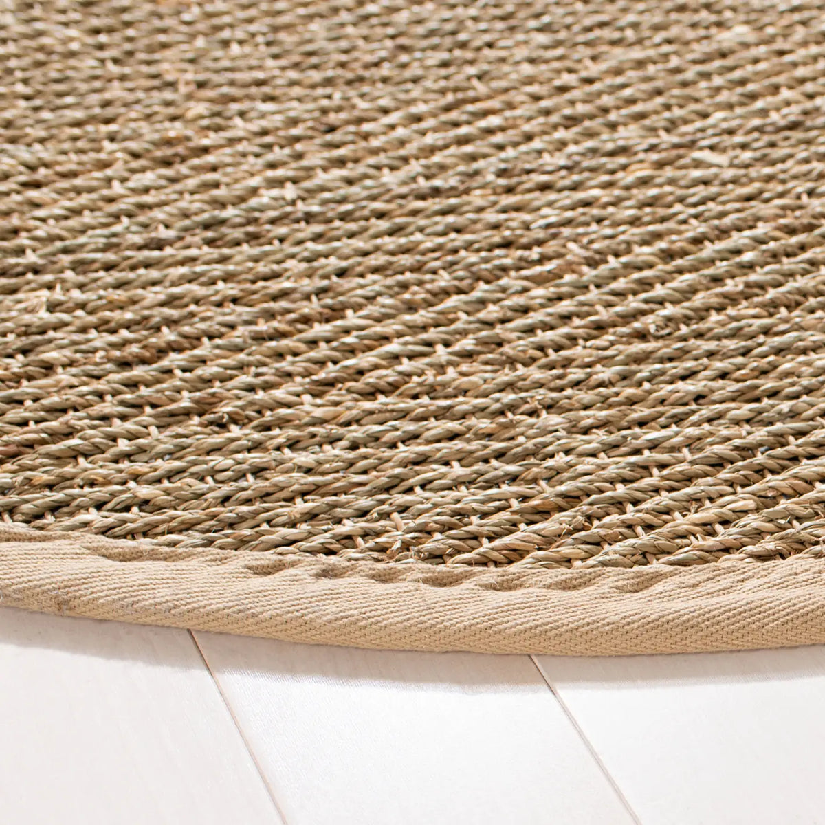 Safavieh Natural Fiber 6'-0" x 6'-0" Rug in Natural / Beige