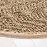 Safavieh Natural Fiber 6'-0" x 6'-0" Rug in Natural / Beige