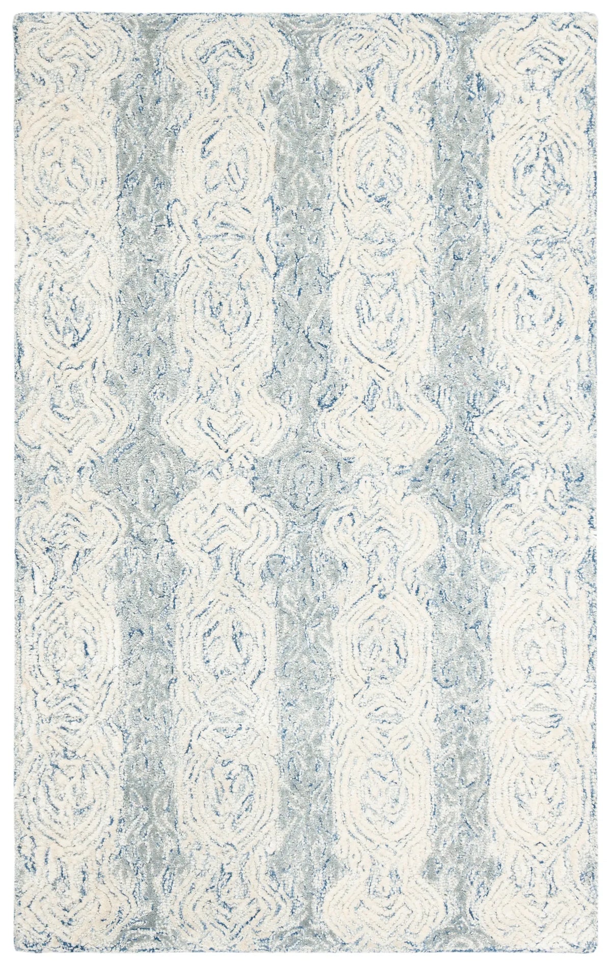 Safavieh Glamour 3'-0" x 5'-0" Rug in Blue / Ivory