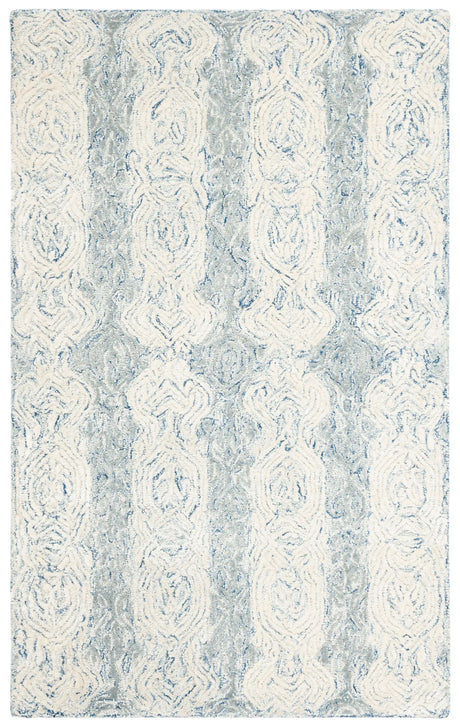 Safavieh Glamour 3'-0" x 5'-0" Rug in Blue / Ivory