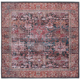 Safavieh Tucson 5'-0" x 5'-0" Rug in Rust / Green