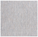 Safavieh Courtyard 6'-7" x 6'-7" Rug in Ivory Blue / Beige