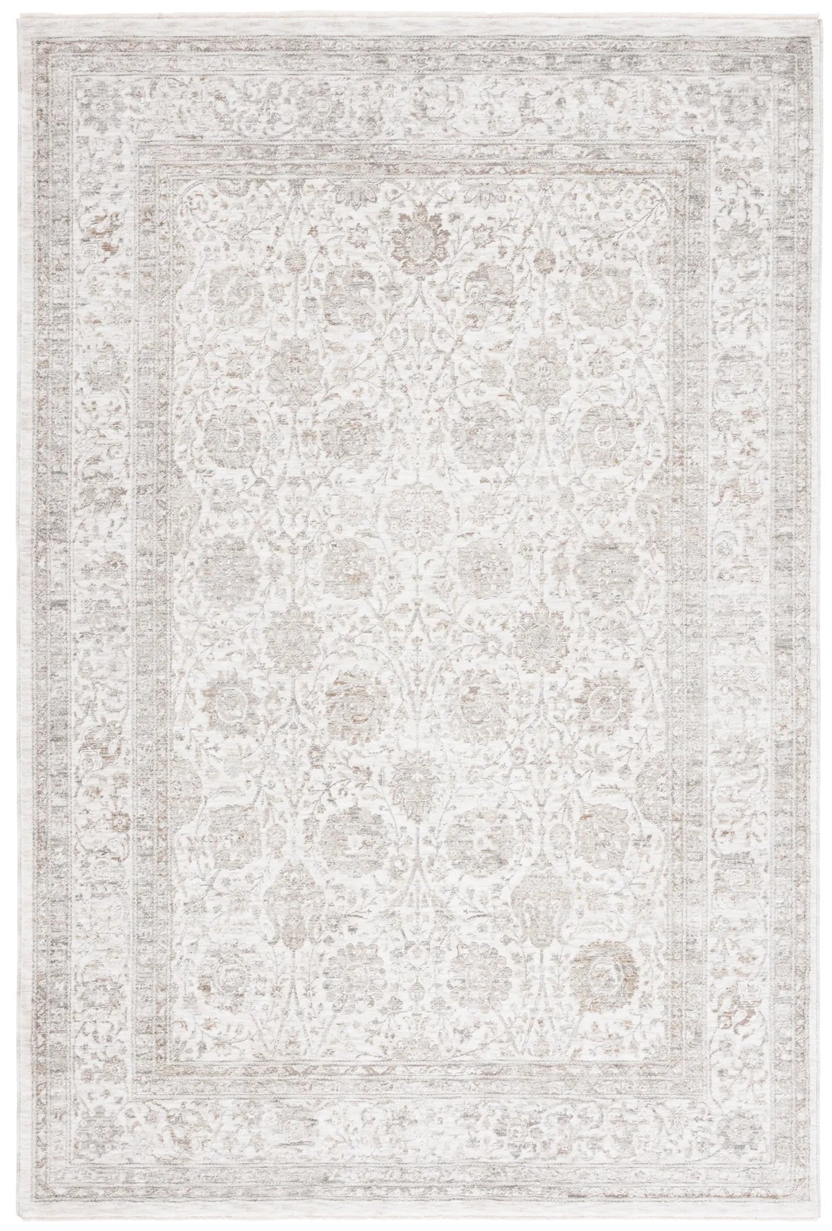 Safavieh Mason 100 4'-0" x 6'-0" Rug in Ivory / Beige Grey