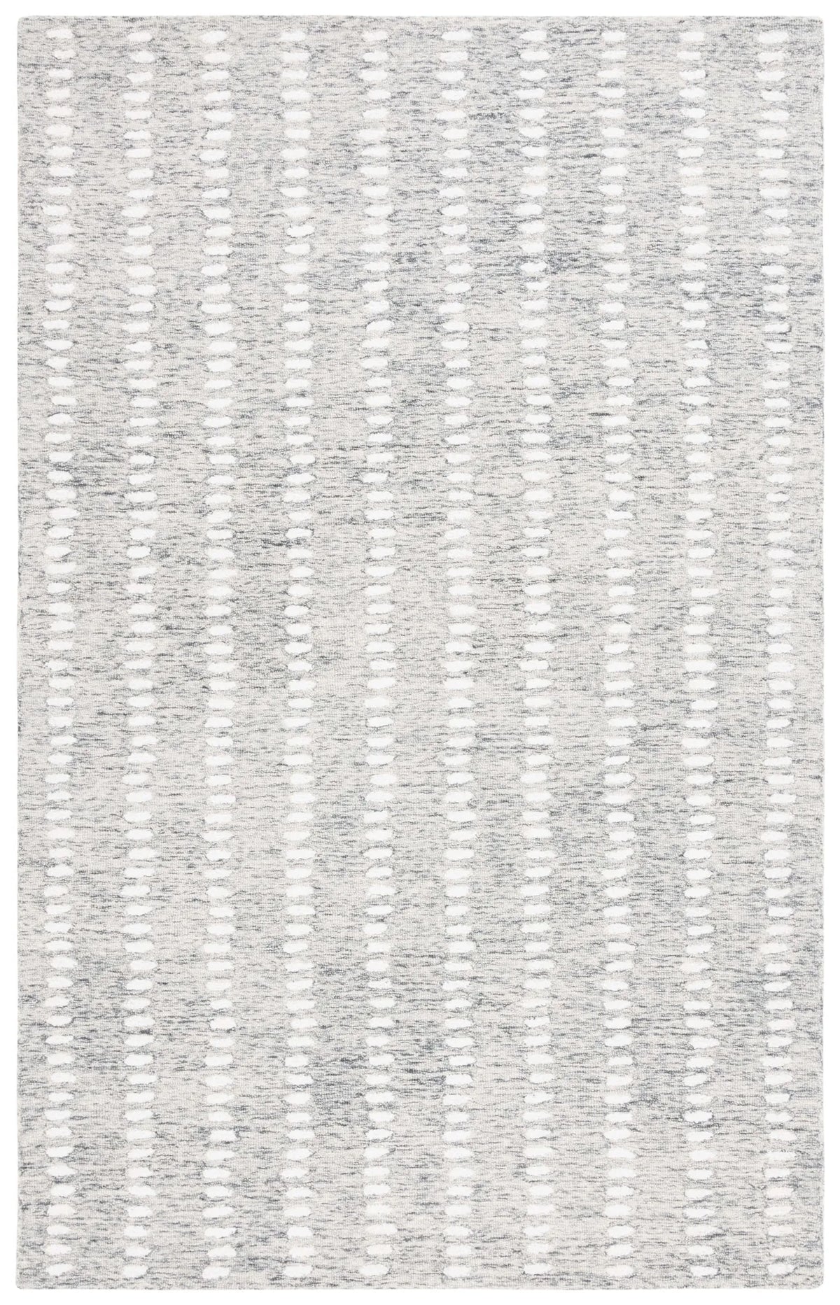 Safavieh Abstract 4'-0" x 6'-0" Rug in Grey / Ivory