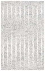 Safavieh Abstract 4'-0" x 6'-0" Rug in Grey / Ivory