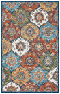 Safavieh Heritage 4'-0" x 6'-0" Rug in Blue / Rust