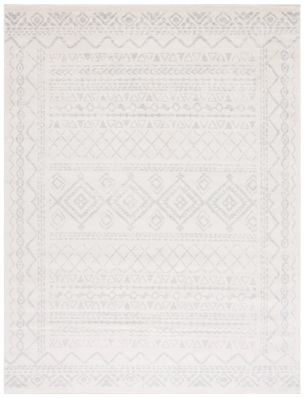 Safavieh Tulum 10'-0" x 13'-0" Rug in Ivory / Light Grey