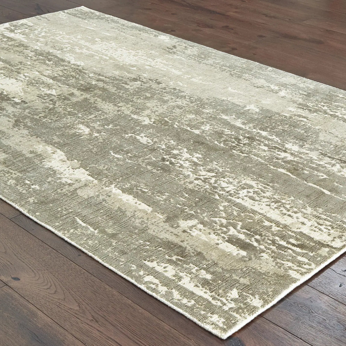 Oriental Weavers Sphinx Formations 70006 Grey / Ivory Rugs - angle detail