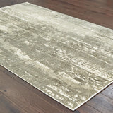 Oriental Weavers Sphinx Formations 70006 Grey / Ivory Rugs - angle detail