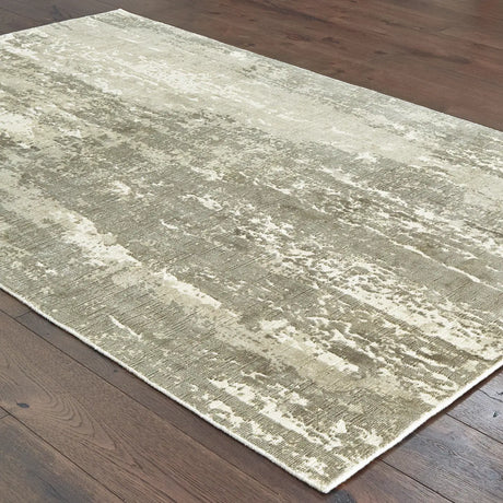Oriental Weavers Sphinx Formations 70006 Grey / Ivory Rugs - angle detail