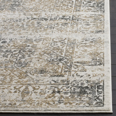 Safavieh Princeton 5'-3" x 7'-6" Rug in Silver / Anthracite
