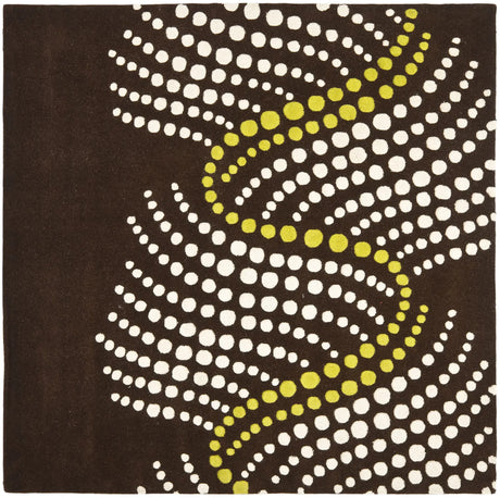 Safavieh Soho 6'-0" x 6'-0" Rug in Brown / Beige