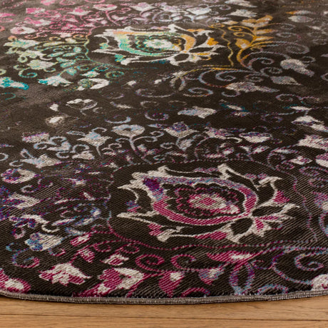 Safavieh Aria 6'-5" x 6'-5" Rug in Brown / Multi