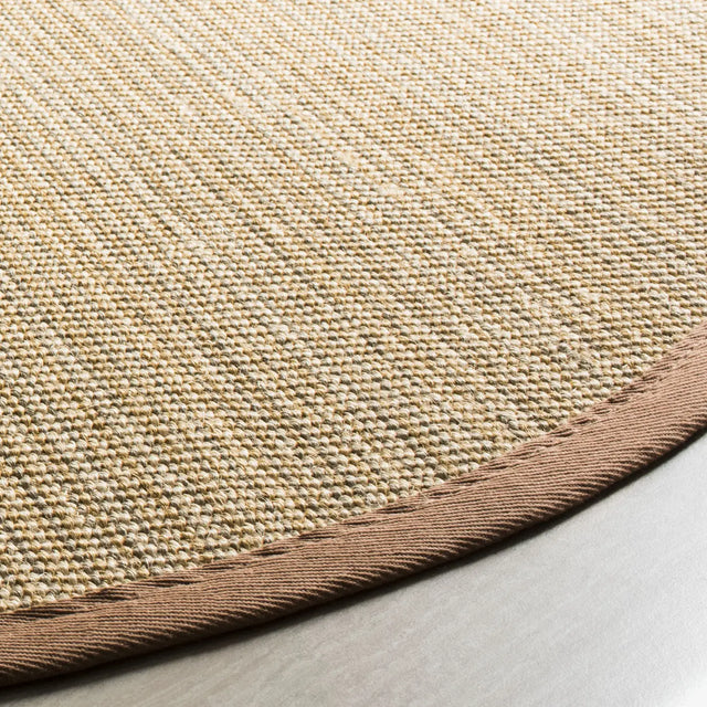 Safavieh Natural Fiber 6'-0" x 6'-0" Rug in Multi / Light Brown