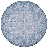 Safavieh Tucson 6'-0" x 6'-0" Rug in Aqua / Pink