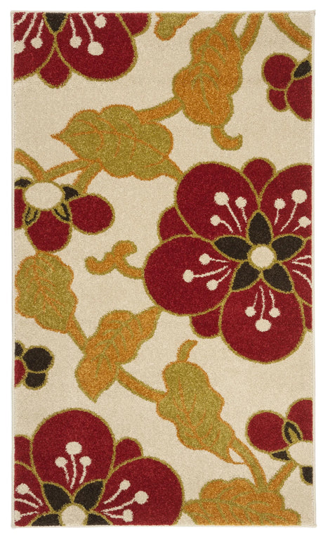 Safavieh Newbury 3'-0" x 5'-0" Rug in Ivory / Red