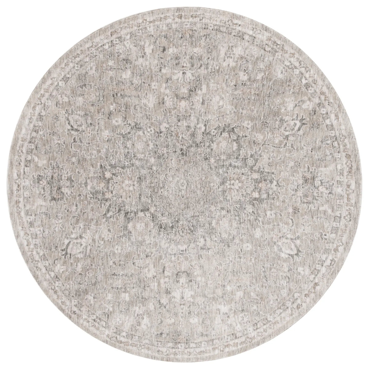 Safavieh Mason 100 6'-3" x 6'-3" Rug in Beige / Dark Grey