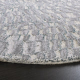 Safavieh Metro 6'-0" x 6'-0" Rug in Grey / Ivory