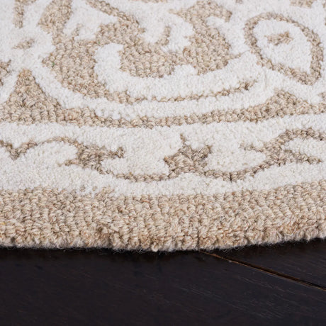 Safavieh Metro 6'-0" x 6'-0" Rug in Ivory / Brown