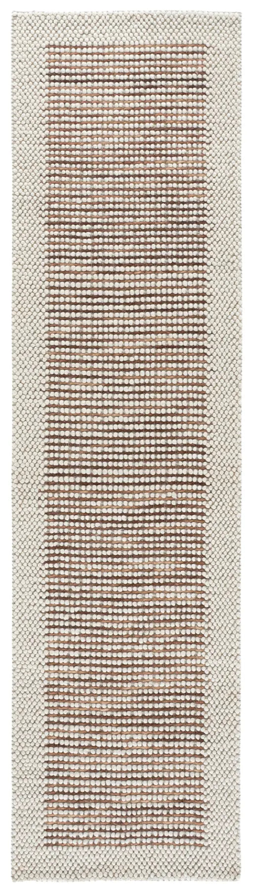 Safavieh Natura 2'-3" x 9'-0" Rug in Ivory / Rust