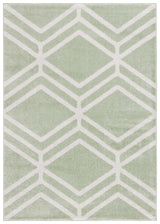 Safavieh Adirondack 4'-0" x 6'-0" Rug in Sage / Ivory