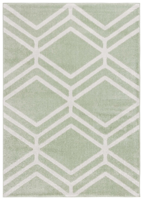 Safavieh Adirondack 4'-0" x 6'-0" Rug in Sage / Ivory