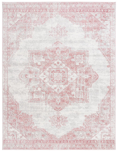 Safavieh Layla 10'-0" x 14'-0" Rug in Ivory Grey / Pink