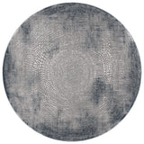 Safavieh Meadow 6'-7" x 6'-7" Rug in Blue / Ivory