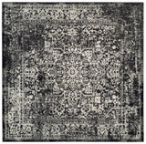 Safavieh Evoke 6'-7" x 6'-7" Rug in Black / Grey