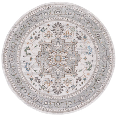 Safavieh Bel Air 5'-3" x 5'-3" Rug in Grey / Light Grey