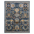 Oriental Weavers Sphinx MAJORCA MAJ02 Blue Floral Rugs - main flat