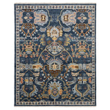 Oriental Weavers Sphinx MAJORCA MAJ02 Blue Floral Rugs - main flat