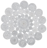 Safavieh Cape Cod 3'-0" x 3'-0" Rug in Grey