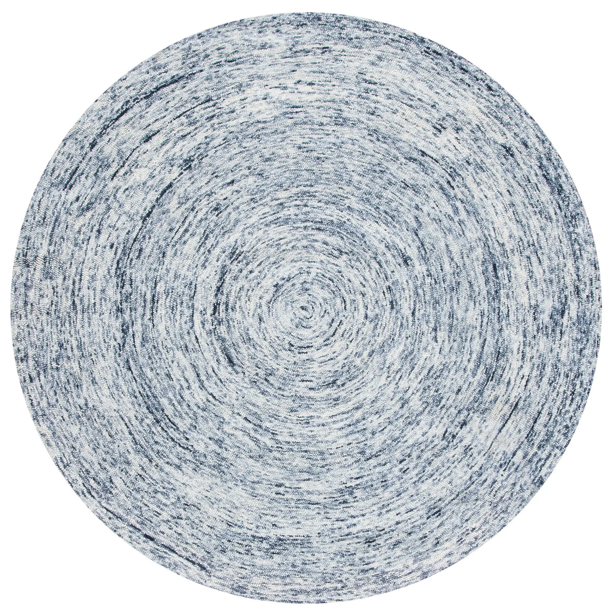 Safavieh Ikat 6'-0" x 6'-0" Rug in Silver / Grey