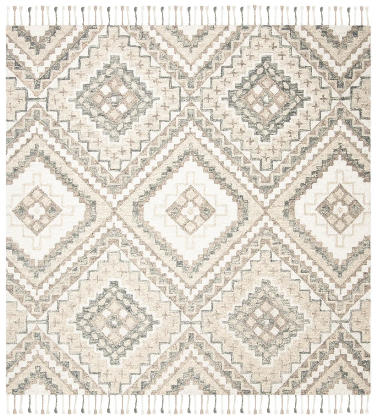 Safavieh Aspen 7'-0" x 7'-0" Rug in Taupe / Ivory