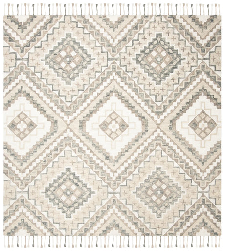 Safavieh Aspen 7'-0" x 7'-0" Rug in Taupe / Ivory
