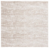 Safavieh Penelope Shag 6'-7" x 6'-7" Rug in Beige / Ivory
