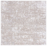 Safavieh Amelia 6'-7" x 6'-7" Rug in Beige / Grey