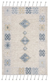 Safavieh Saffron 4'-0" x 6'-0" Rug in Beige / Blue