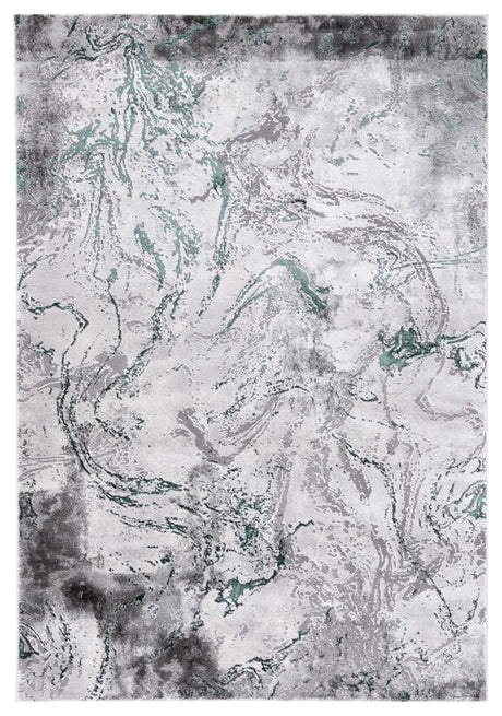 Safavieh Craft 4'-0" x 6'-0" Rug in Grey / Green