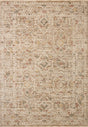 Loloi Clarisse CLS-08 Traditional Power Loomed Natural, Multi Rug - main flat