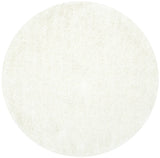 Safavieh Shag 6'-0" x 6'-0" Rug in Ivory